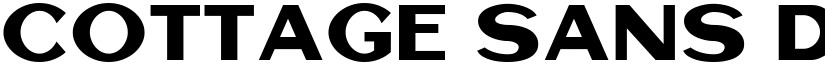Cottage Sans DEMO Regular font