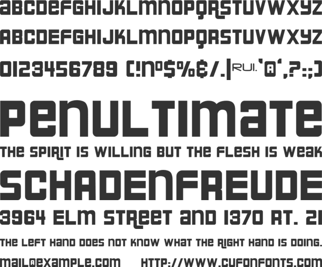 Pinto Lunaire font preview