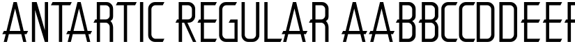 Antartic Regular font