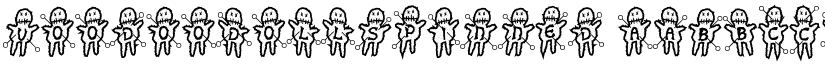 VoodooDollsPinned font