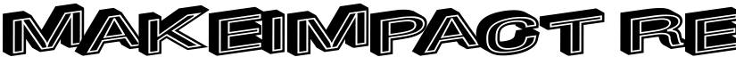 MakeImpact Regular font