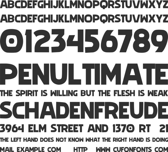 geoda font preview