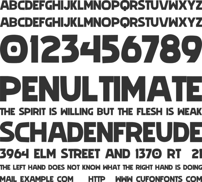 geoda font preview