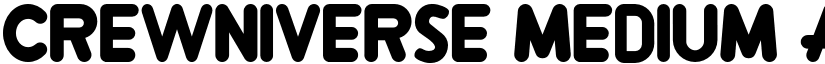 Crewniverse Medium font