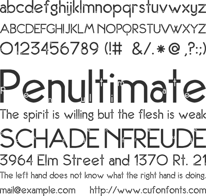 2Peas Rubber Ducky font preview