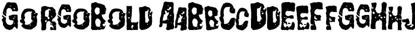 GorgoBold font