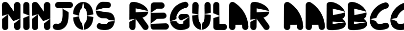 Ninjos Regular font