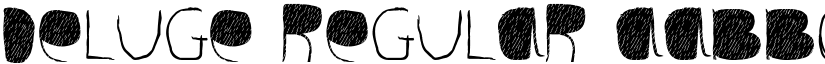 Deluge Regular font