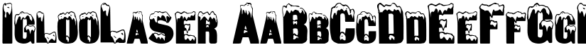 IglooLaser font