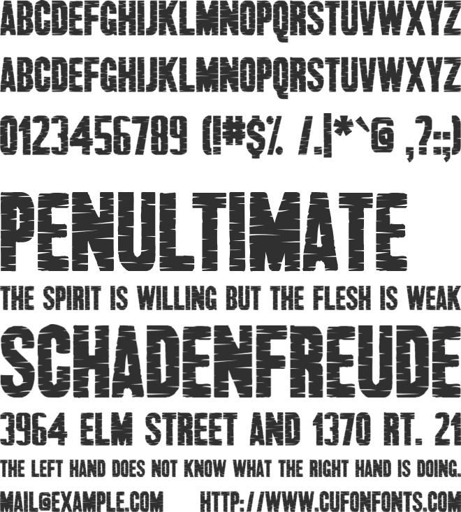 Briscoe Chronicle font preview