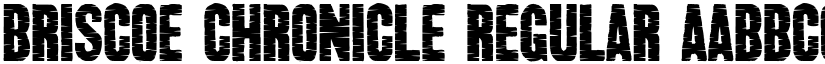 Briscoe Chronicle Regular font