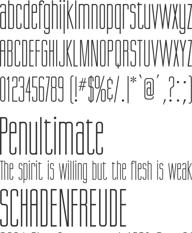 GiottoFLF font preview