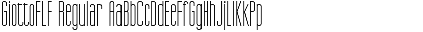GiottoFLF Regular font