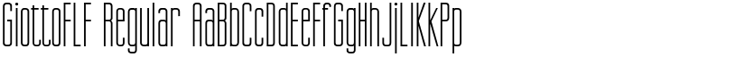 GiottoFLF Regular font