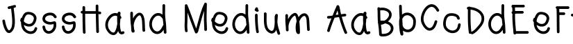 JessHand font download