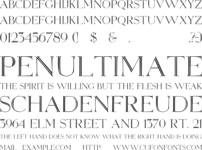 Elizabeth-ANN font preview