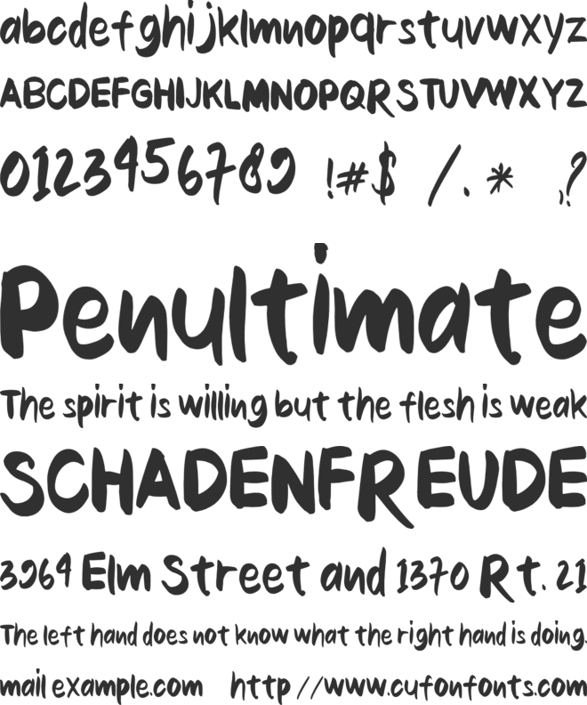 journey font preview