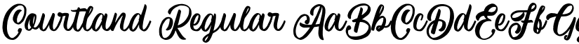 Courtland Regular font