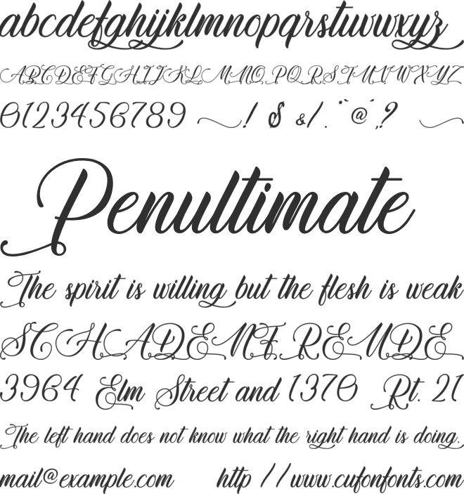 Qwerty Ability - Personal Use font preview