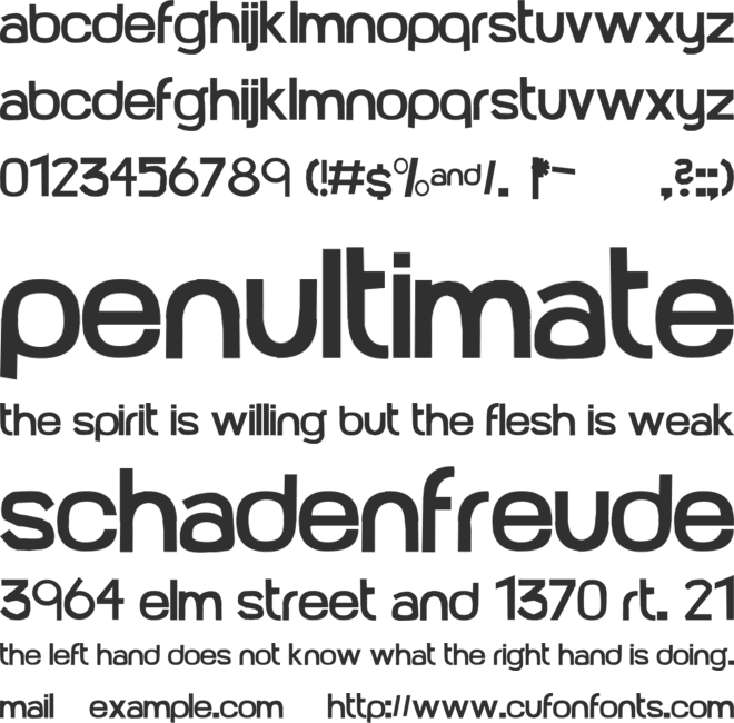 Peltinamitade font preview