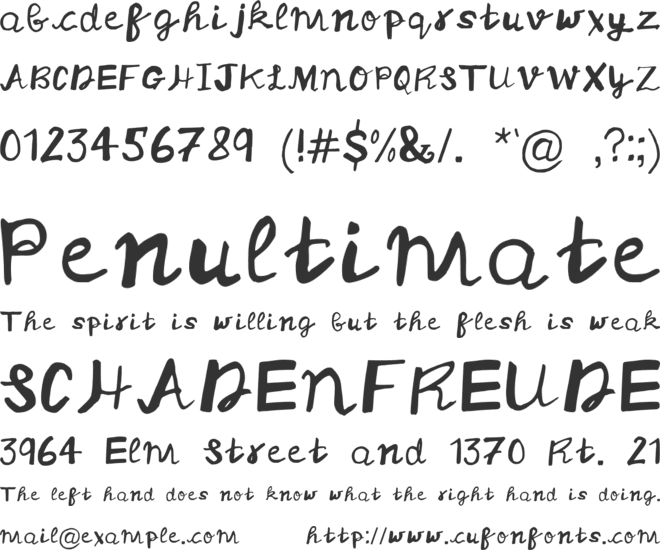 ArtTypo_Symufa font preview