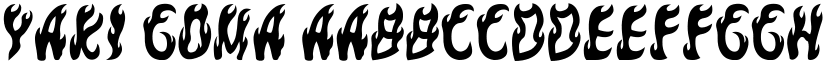 yaki goma font