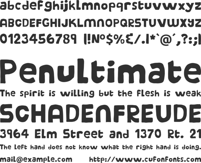 Okuubuntu font preview