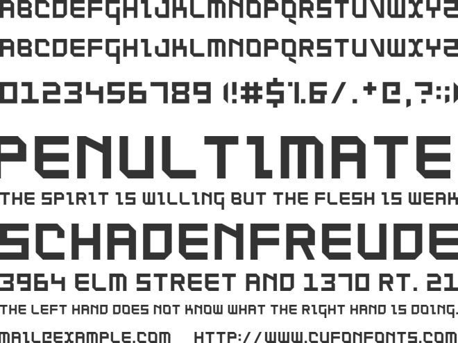 SuperThing NBP font preview
