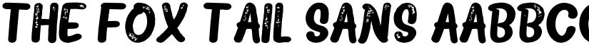 The Fox Tail Sans font