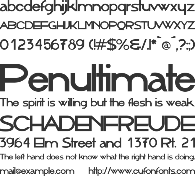 AlbergueBoaVontade font preview