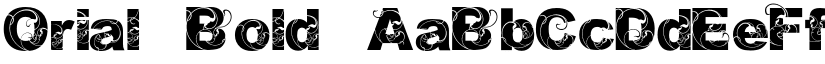 Orial_ Bold font