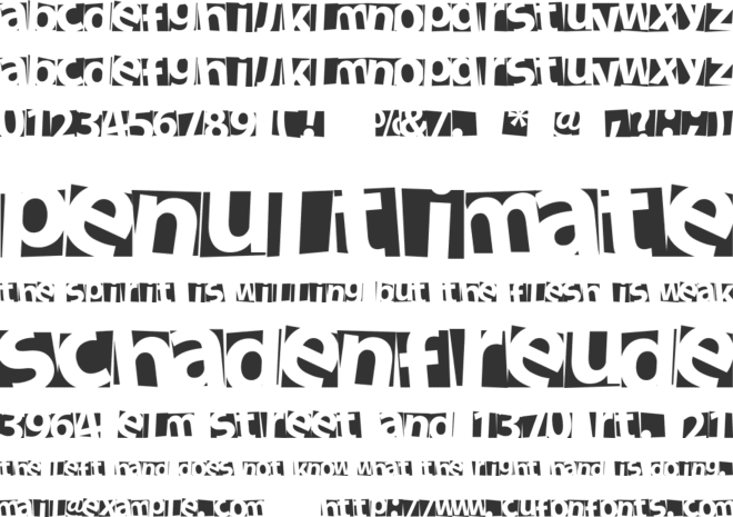 New Facebook font preview