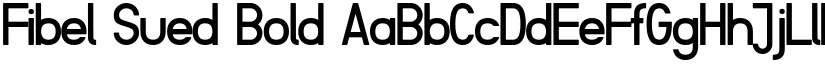 Fibel Sued Bold font