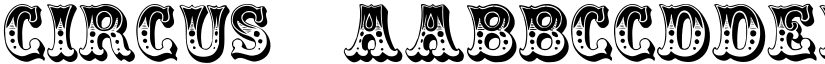 Circus font