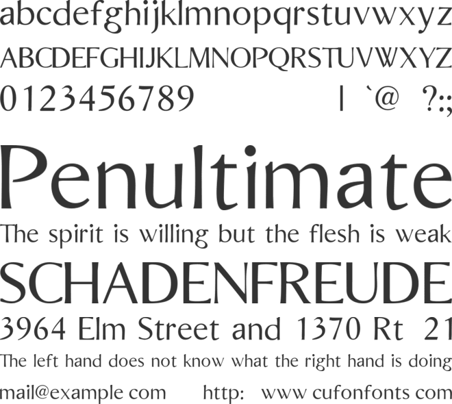 Bordini (Unregistered) font preview