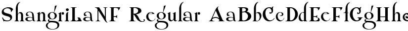 ShangriLaNF Regular font