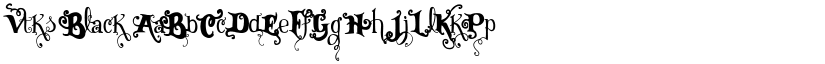 Vtks Black font download