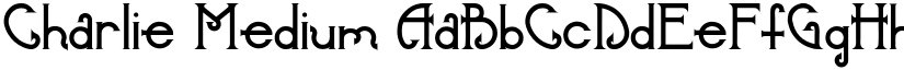 Charlie Medium font