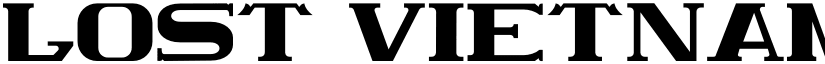 Lost Vietnam Regular font