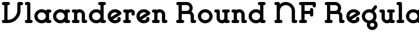 Vlaanderen Round NF Regular font