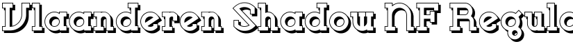 Vlaanderen Shadow NF Regular font