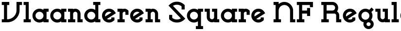 Vlaanderen Square NF Regular font