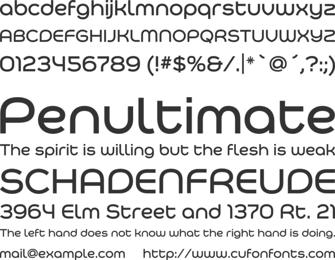 BauhausBuglerW00-Medium font preview
