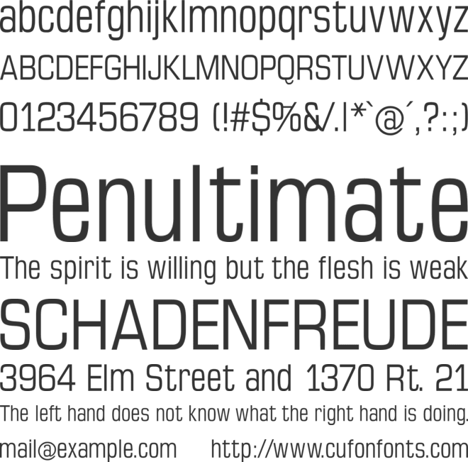 MKSansTallX font preview