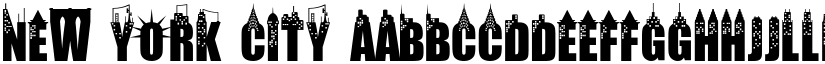 New York City font