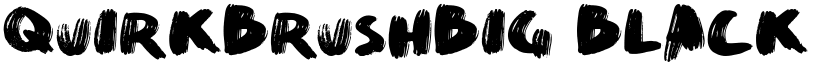 QuirkBrushBig font download