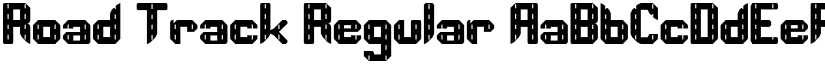 Road Track Regular font