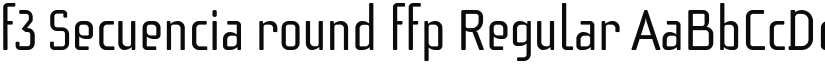f3 Secuencia round ffp Regular font
