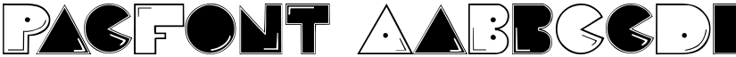 PacFont font