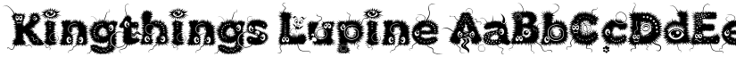 Kingthings Lupine font